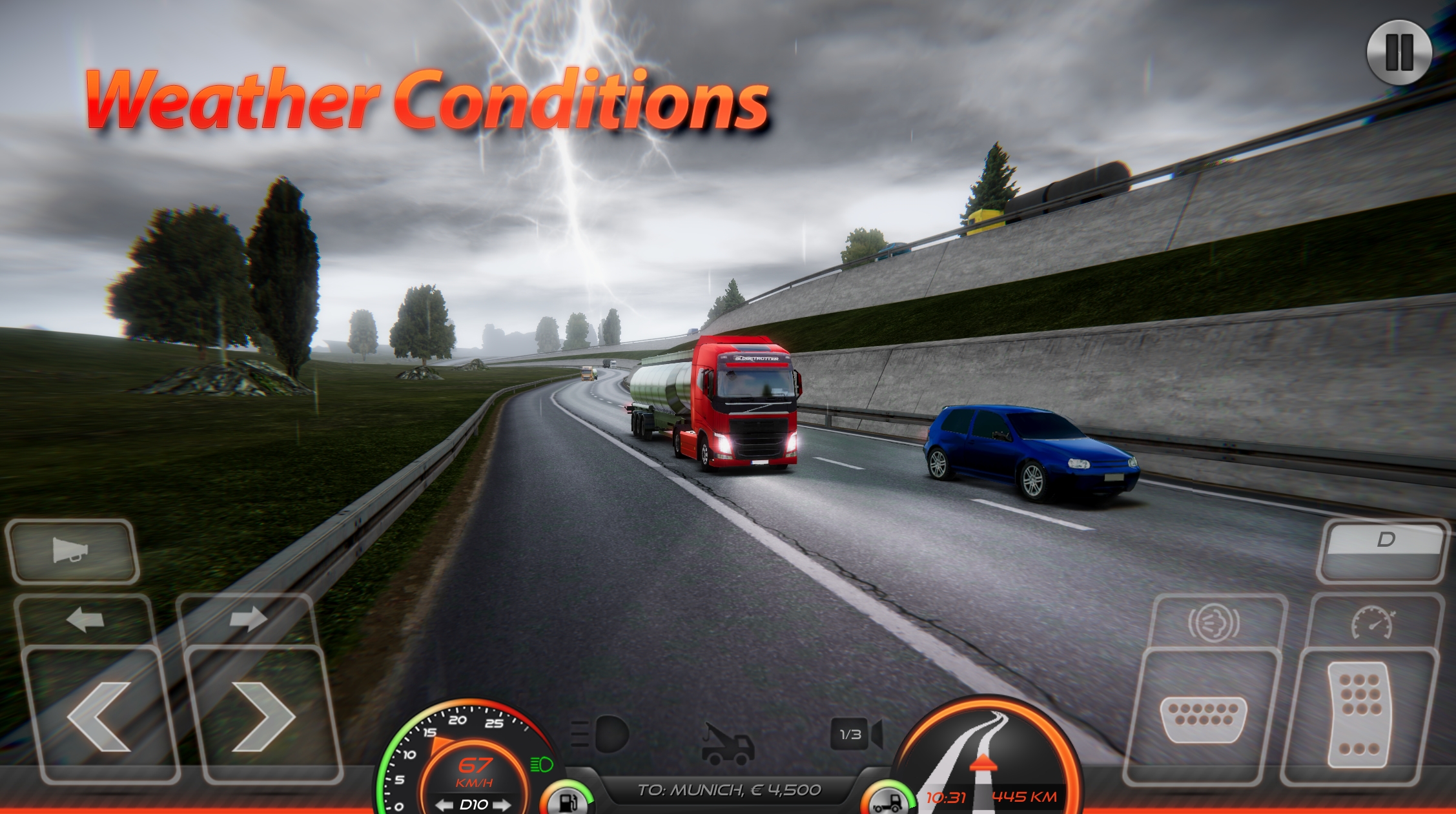 欧洲卡车模拟器2最新版本(Truck Simulator : Europe 2)截图3