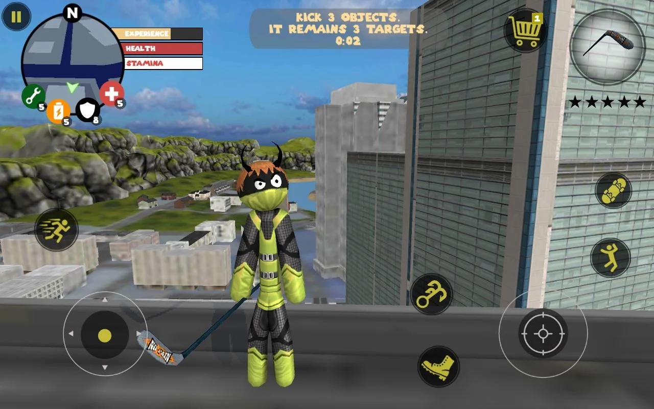 Stickman Rope Hero最新版本截图3