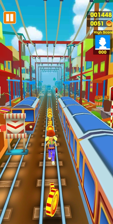 地铁列车环形流道官方版Subway Train Endless Runner