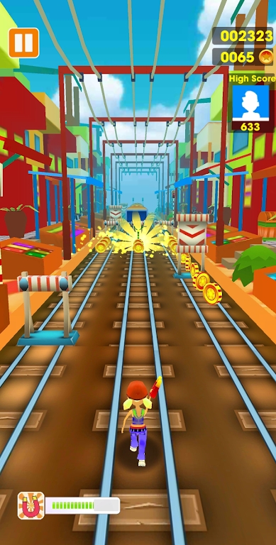 地铁列车环形流道官方版Subway Train Endless Runner截图3