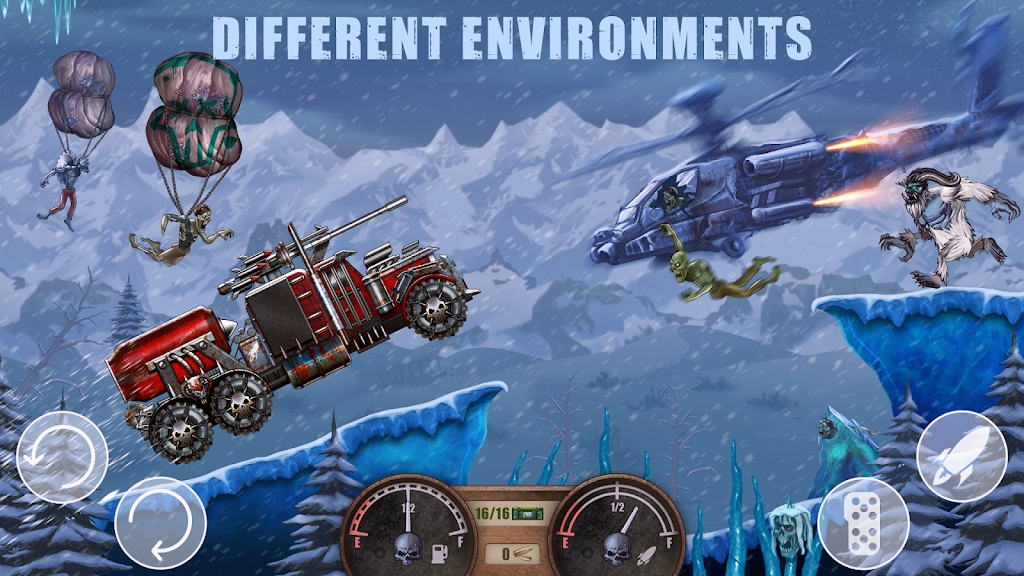 山地僵尸赛车官方版Zombie Hill Racing截图3