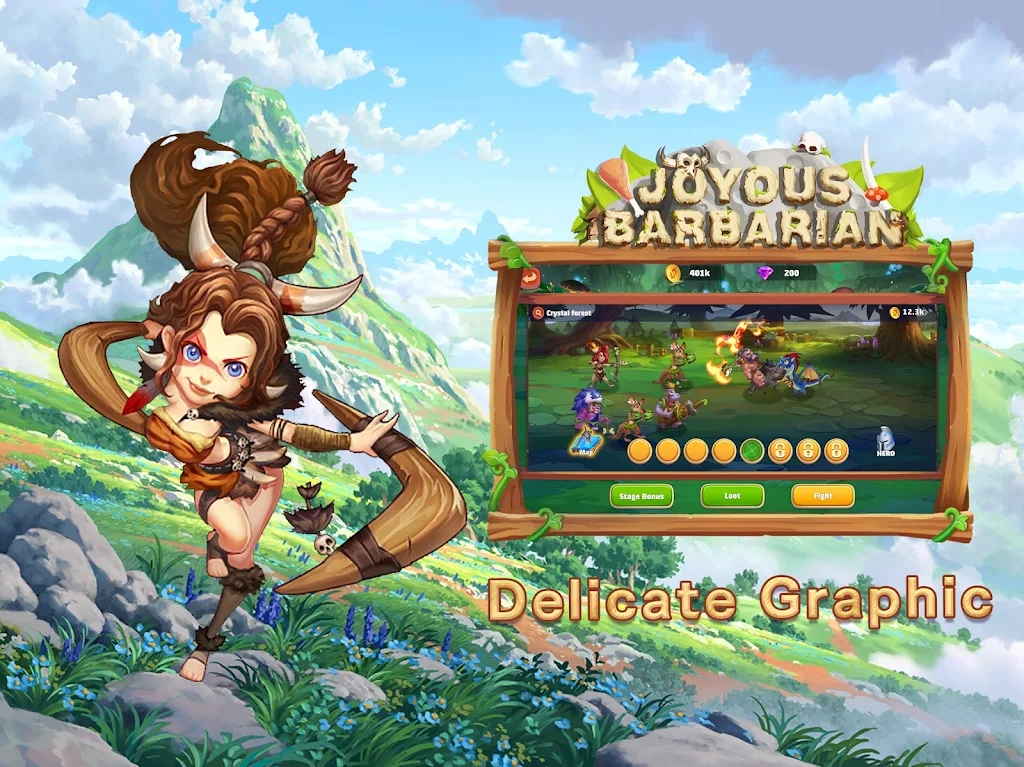 快乐的野蛮人官方版(Happy barbarian)截图2
