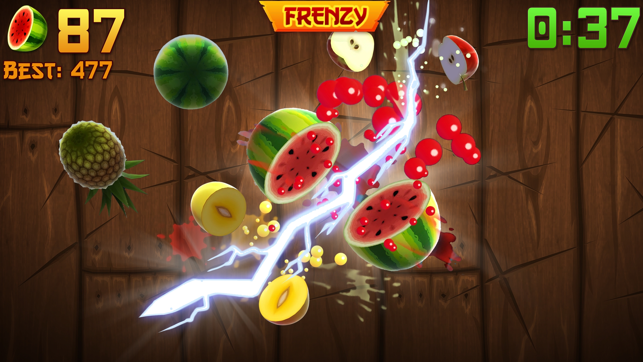 水果忍者经典版官方版(Fruit Ninja)截图2