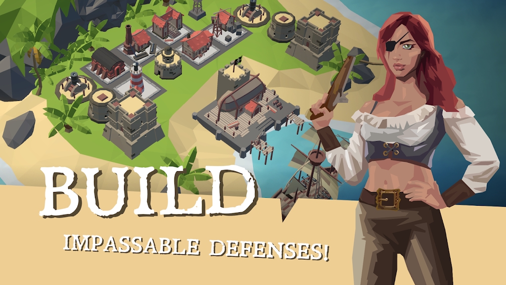 骷髅湾海盗游戏最新版(Pirates of the Skulls Bay)截图3