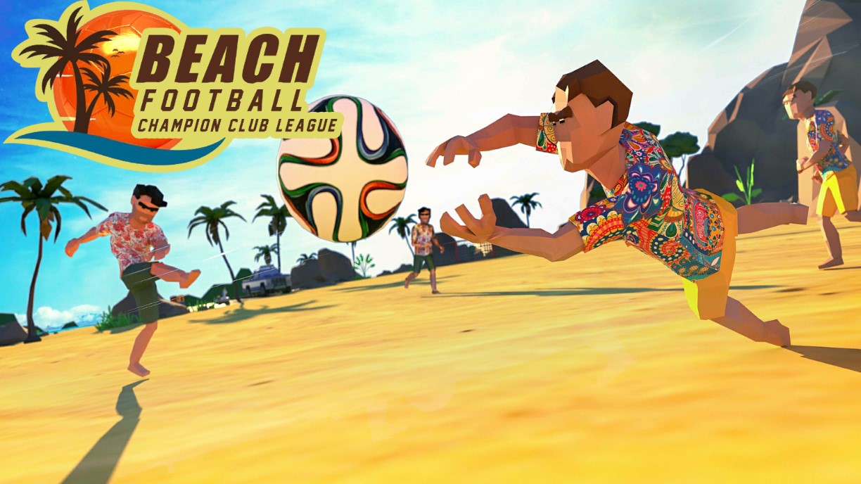 沙滩足球锦标赛破解版Beach Football Champion Club League截图2