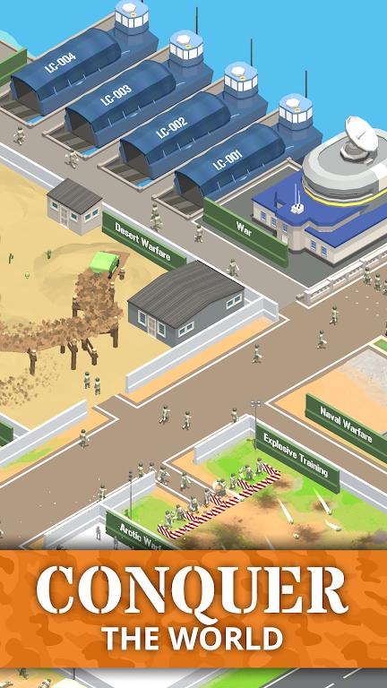 闲置要塞官方版Idle Army Base