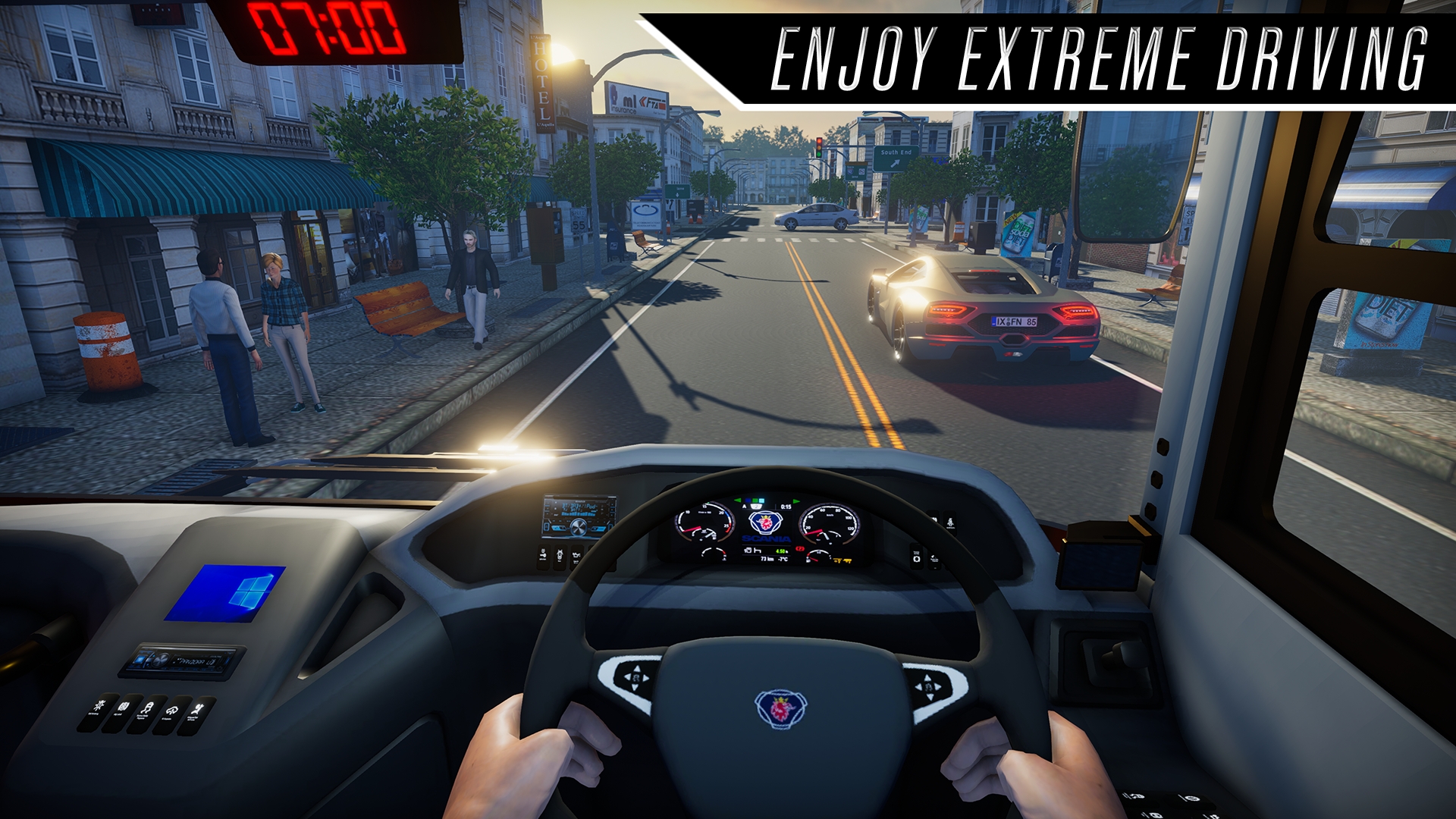 城市公交车驾驶模拟器最新版(Bus Driving Simulator)