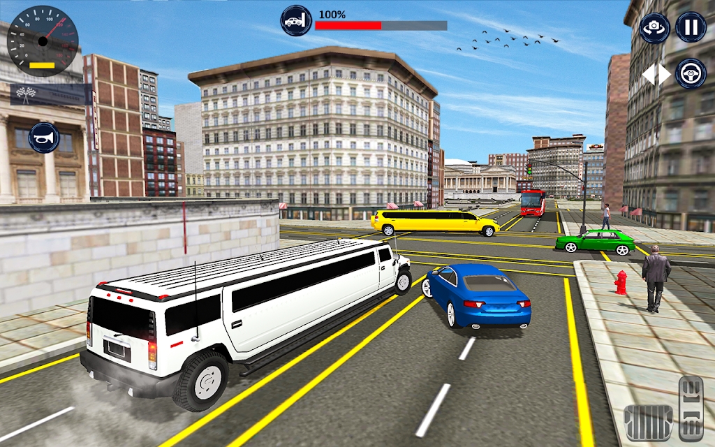 豪华轿车驾驶模拟器官方版Limousin Car Games截图2