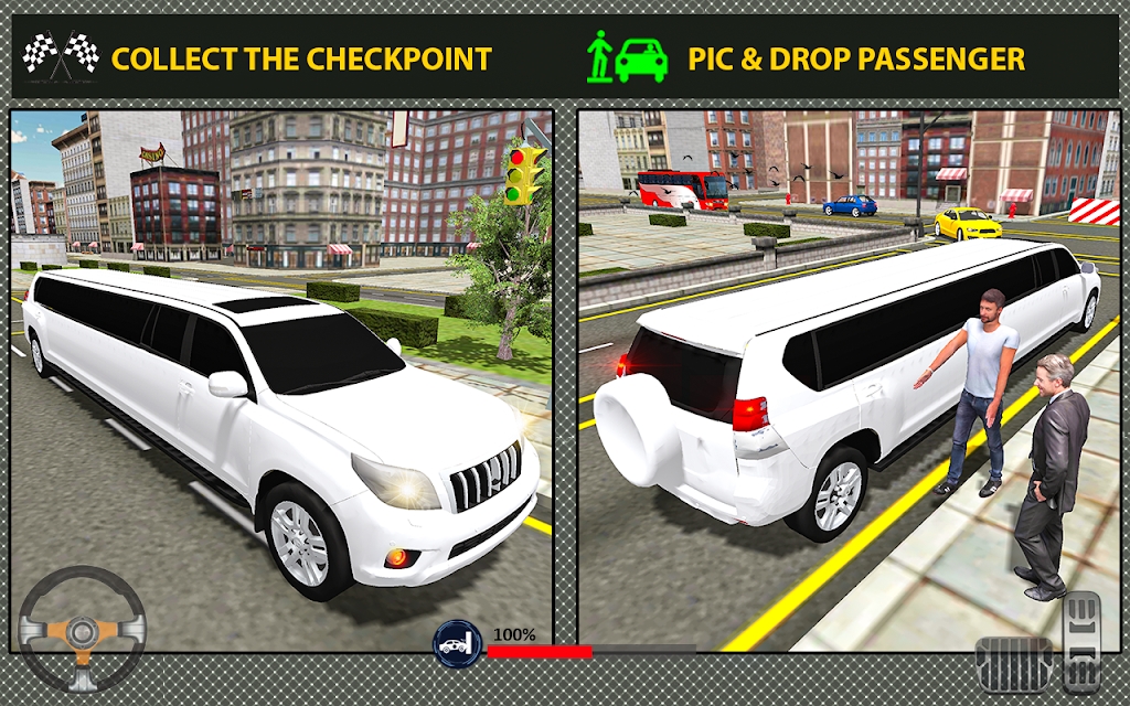 豪华轿车驾驶模拟器官方版Limousin Car Games截图3