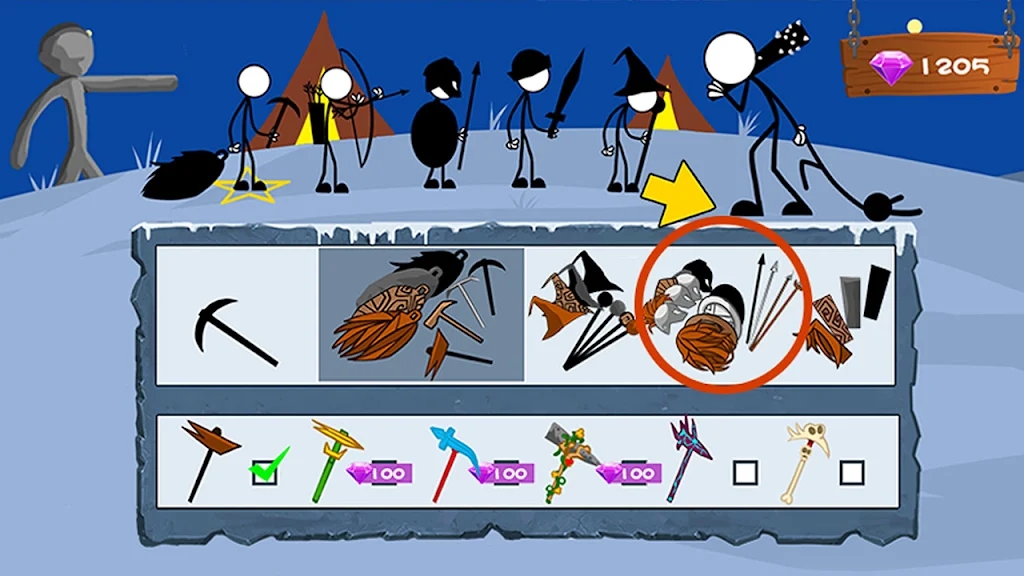 火柴人全面战争模拟器官方版Stickman Legacy War截图3