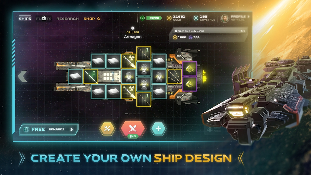 银河竞技场太空战官方版Galaxy Arena Space Battle截图3