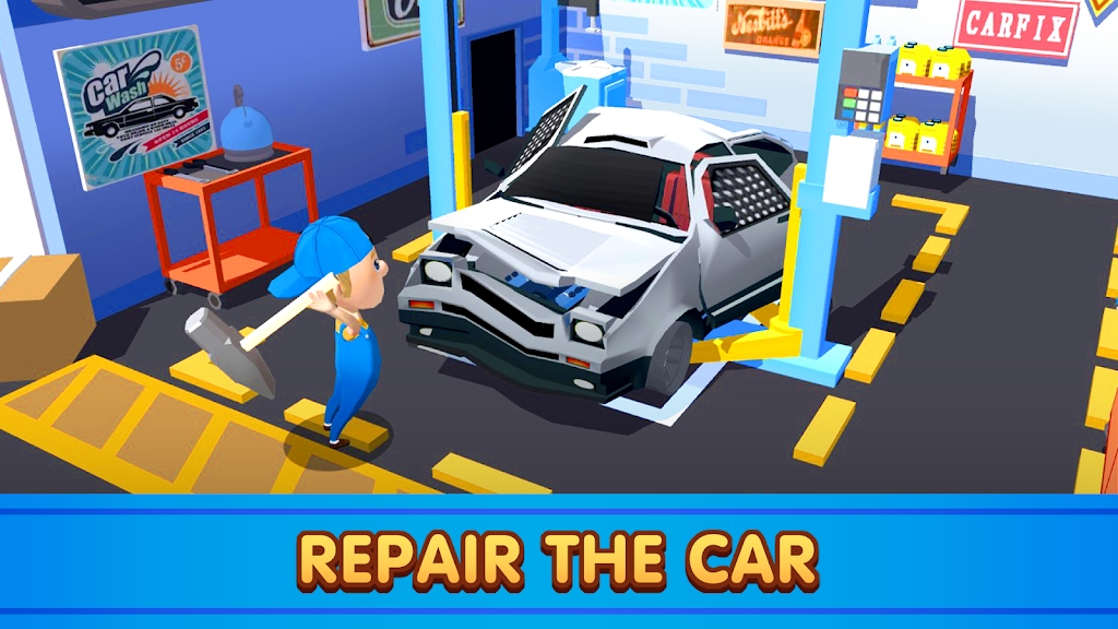 修车厂大亨官方版Car Fix Tycoon截图2