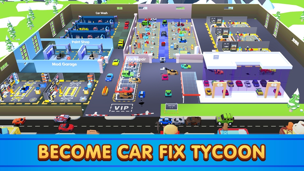 修车厂大亨官方版Car Fix Tycoon截图3