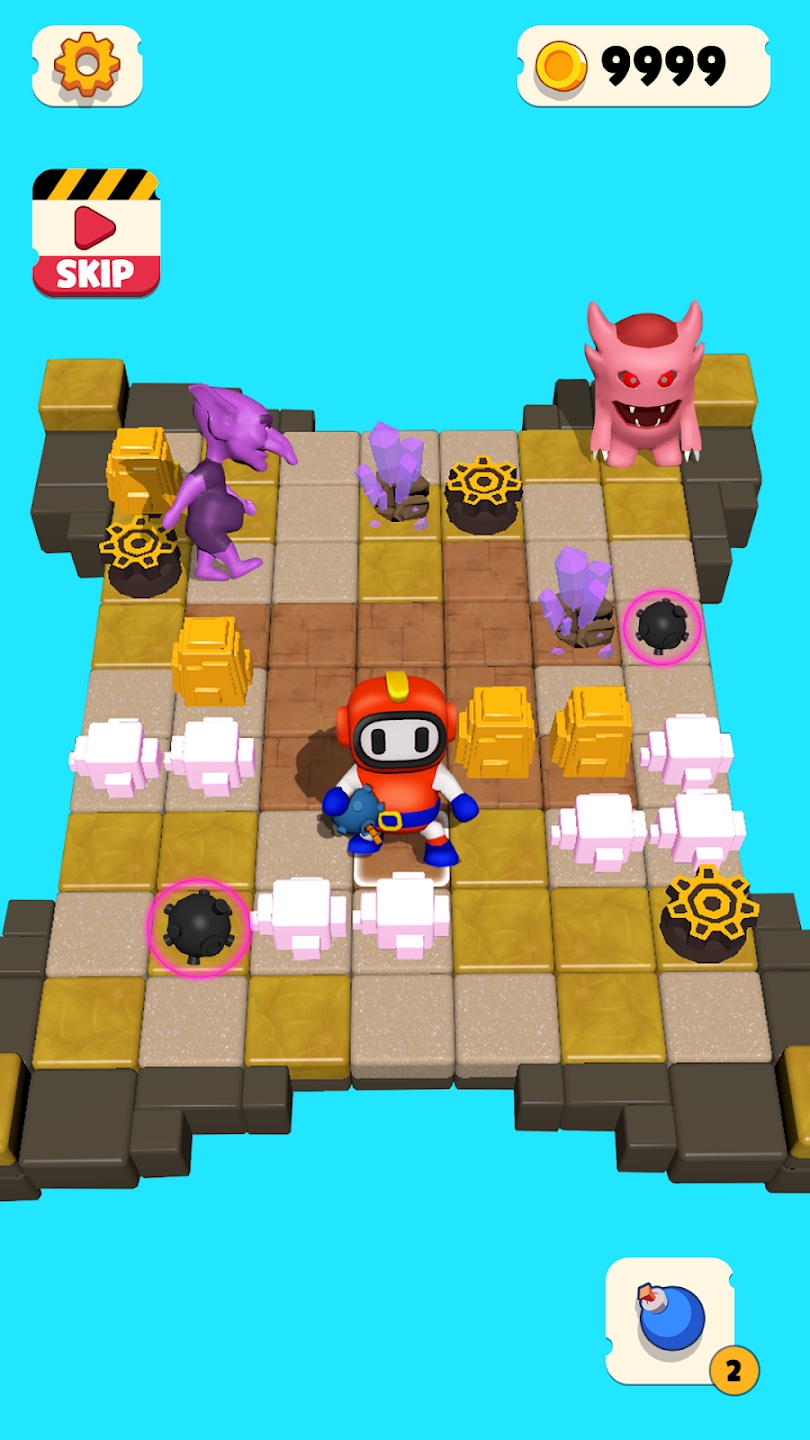 迷宫炸弹手官方版(Maze Bomber)截图2