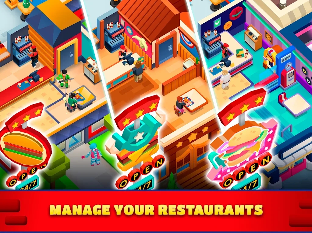 空闲汉堡帝国大亨官方版(Burger Empire Tycoon)