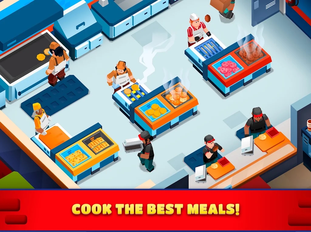 空闲汉堡帝国大亨官方版(Burger Empire Tycoon)截图2