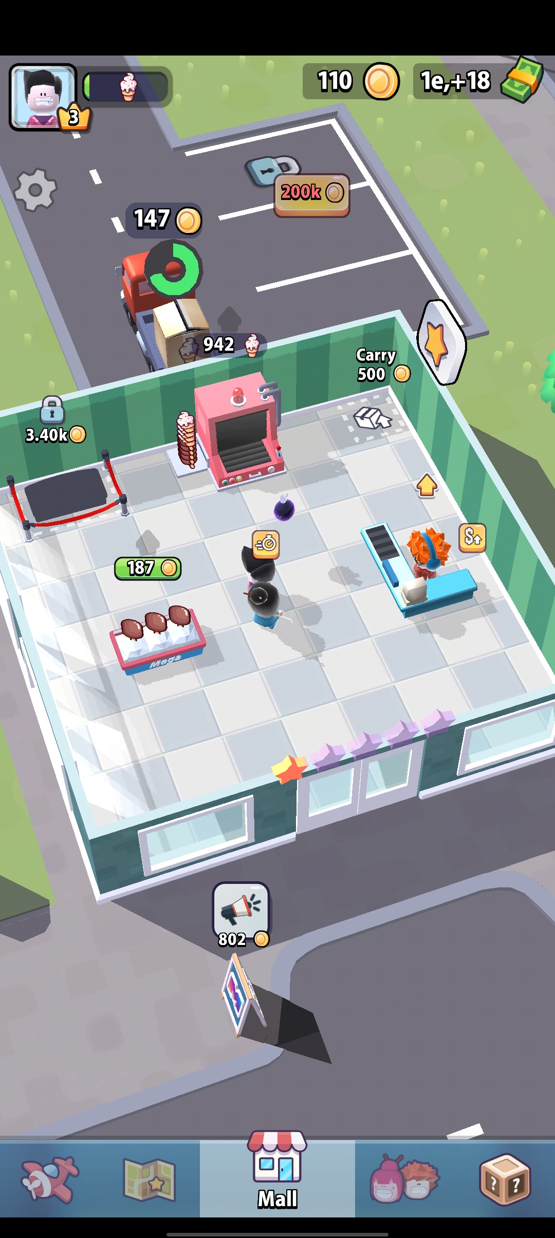 超级商店无限钞票版(Mega Store)截图2