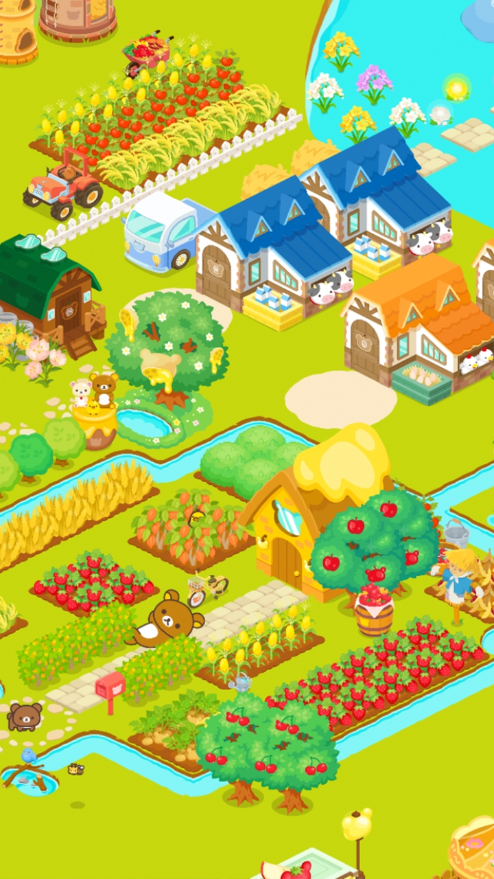 轻松小熊农场最新版(Rilakkuma Farm)截图3