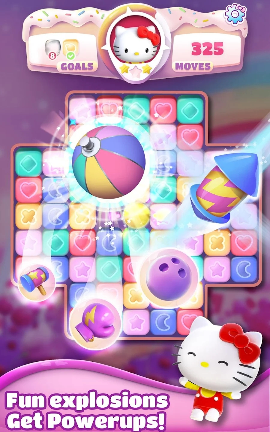 三丽鸥梦幻爆破2023最新版(Sanrio Blast)截图3