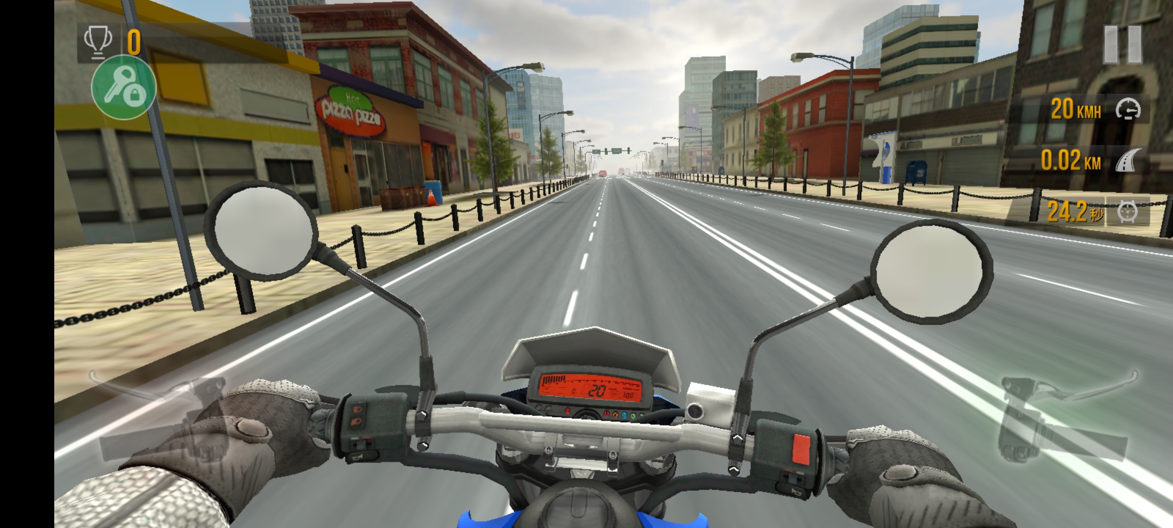 公路骑手内置修改器版(Traffic Rider)截图3