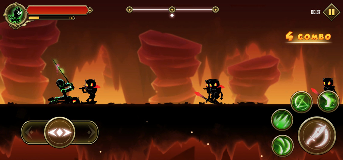 火柴人影子战斗内购破解版(Stickman Shadow)截图2