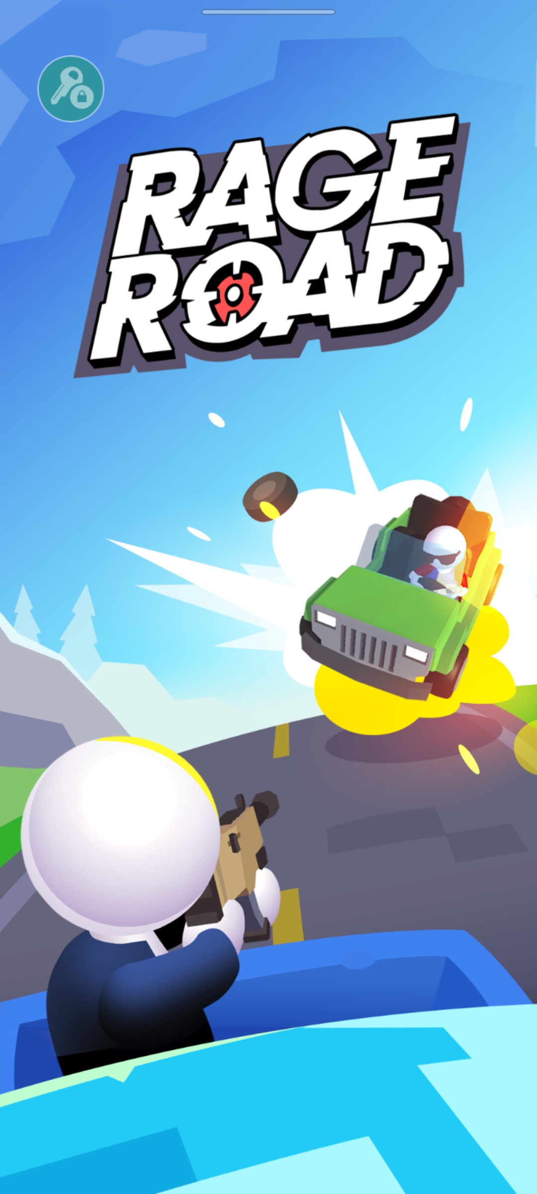街口枪战内置修改器版(Rage Road)