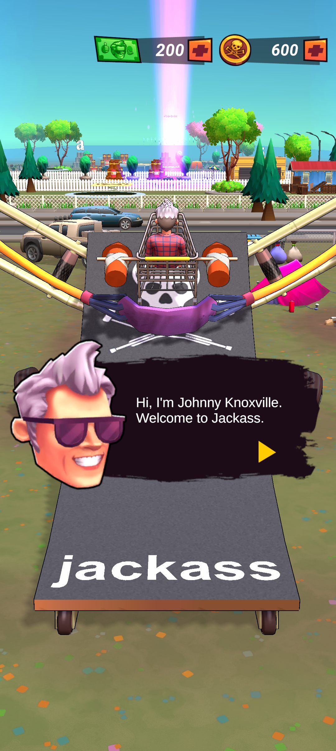 火箭弹射最新破解版(Jackass)截图3
