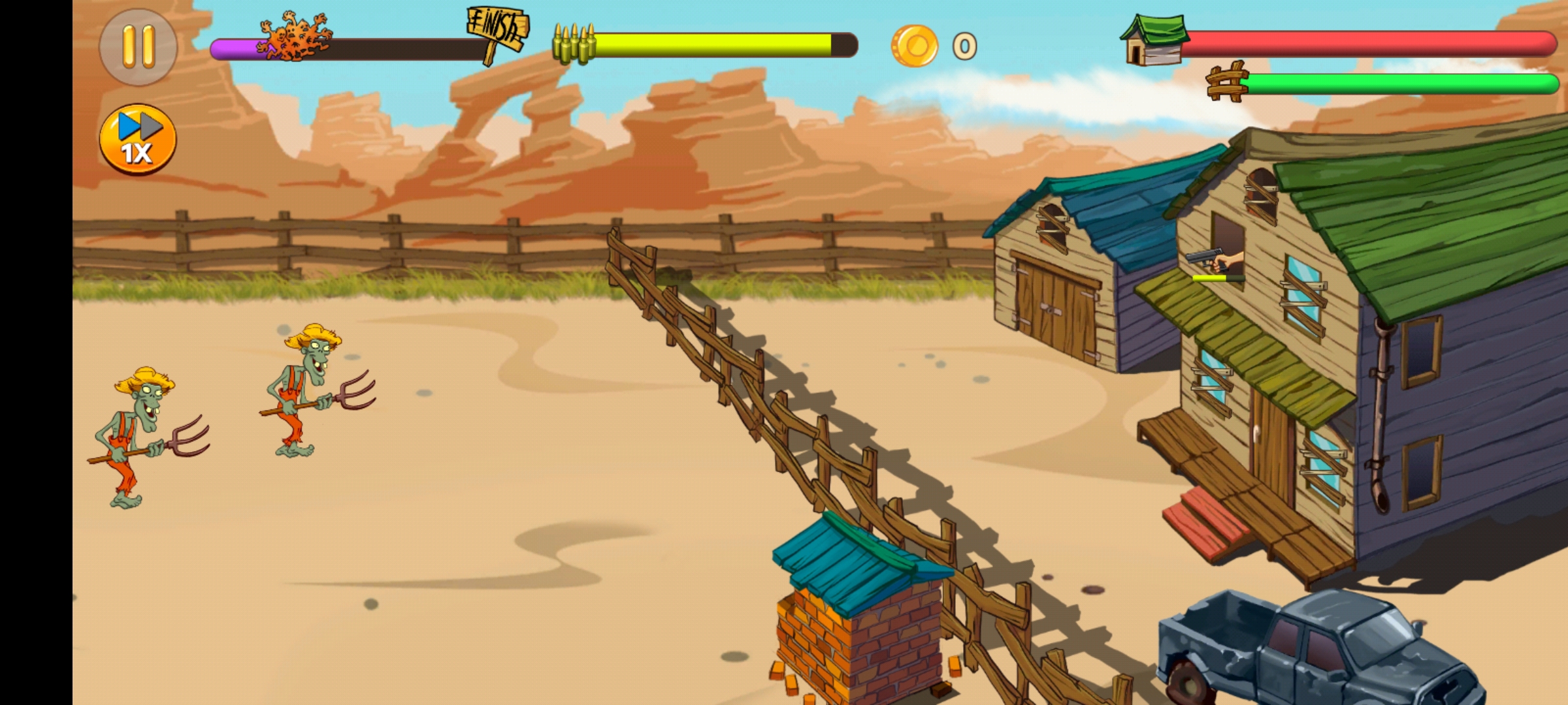 Zombie Ranch(僵尸牧场无限金币版)