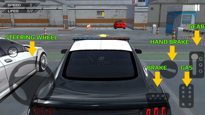 Police Car Parking And Driving(警车停车和驾驶游戏安卓版)截图3