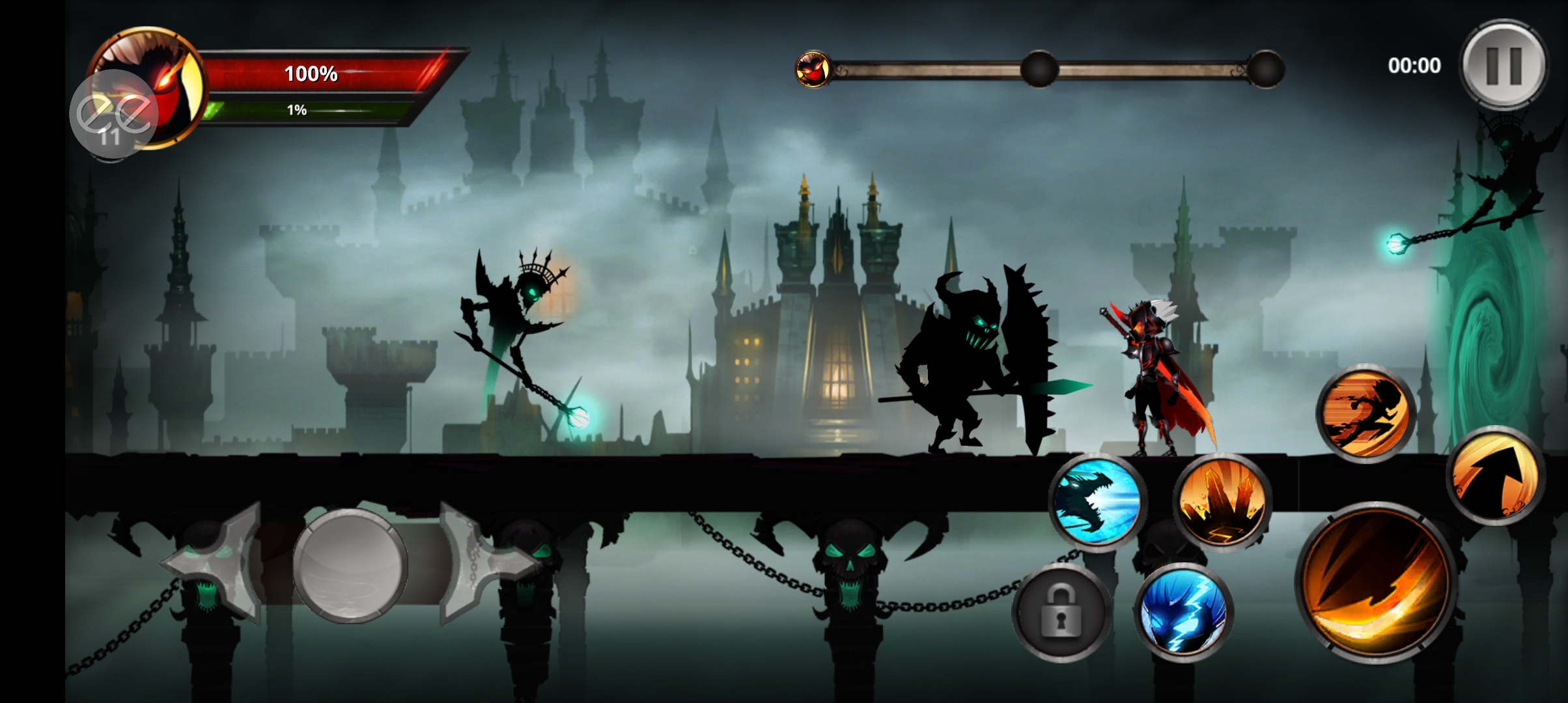 Stickman Legend Shadow War火柴人传说暗影战争最新破解版截图2