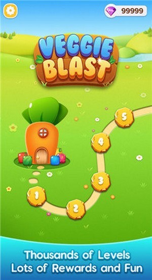 Veggie Blast(果蔬大爆炸手游正版)截图2