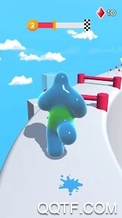 超级粘液人果冻人快跑3D游戏最新版截图2