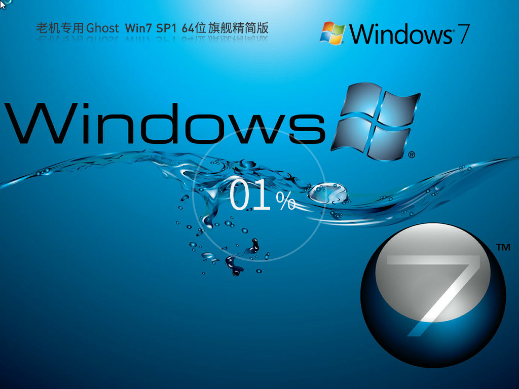 Win7系统64位老机专用旗舰精简版 